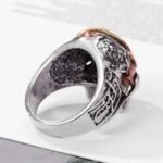 bague steampunk skull tete de mort en acier roas300 457 1