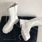 Bottes Steampunk Plateforme Semelle Crantée