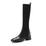 Bottes Steampunk Chaussettes Noires Élégantes