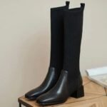Bottes Steampunk Chaussettes Noires Élégantes