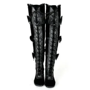 bottes dentelles steampunk