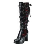 Bottes Steampunk Gothique Femme Élégantes