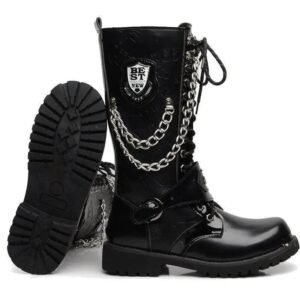 bottes steampunk homme avec details soignes noir 37 roas400 547 1