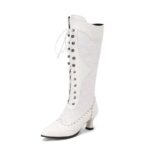 bottes victoriennes steampunk pour femme blanc 34 roas300 245 1