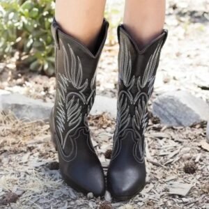 bottes western femme style unique et audacieux noir 35 roas300 557 1