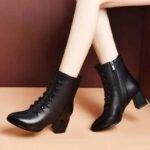 Bottines Boutons Steampunk Femme