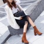 Bottines Steampunk Talon Vintage Femme