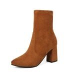 Bottines Steampunk Talon Vintage Femme