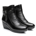 Bottines Steampunk Glamour Casual Zippées