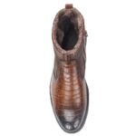 bottines marron fonce elegantes pour homme roas400 674 1