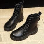 Bottines Militaires Femme Allure Moderne et Rebelle - Bottes