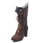Bottines Steampunk Femme Victorien