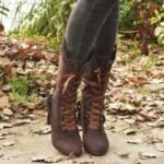 Bottines Steampunk Femme Victorien