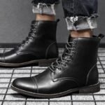 Bottines Steampunk Caoutchouc Homme