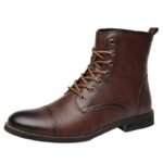 Bottines Steampunk Caoutchouc Homme