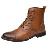Bottines Steampunk Caoutchouc Homme