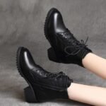 Bottines Steampunk Victoriennes Élégantes Tendance