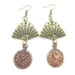 Boucles D&rsquo;oreilles Steampunk Pendantes Élégantes