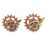 Boucles D&rsquo;oreilles Steampunk Pendantes Élégantes