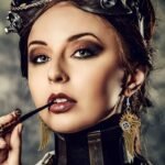 Boucles D'oreilles Steampunk Ailes D'ange