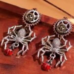 Boucles D&rsquo;oreilles Steampunk Araignée Audacieuses