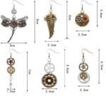 Boucles D’oreilles Steampunk Pack 6 en 1 - ROAS300%