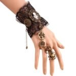 Bracelet Dentelle Steampunk Unique