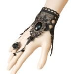 Bracelet Steampunk Gothique Chic Dentelle