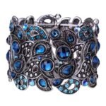 Bracelet Steampunk Victorien Perle Brillance