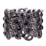 Bracelet Steampunk Victorien Perle Brillance