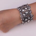 Bracelet Steampunk Victorien Perle Brillance