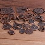 breloques steampunks pour bijoux personnalises cuivre 176 1