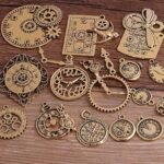 breloques steampunks pour bijoux personnalises or 738 1