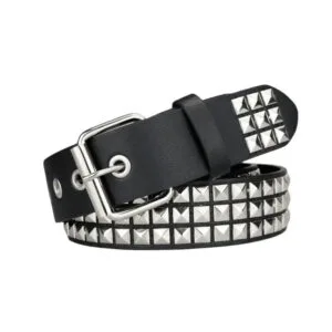 Ceinture Cloutée Punk pour un Style Rebelle 3 ceinture rivets femme