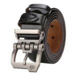 ceinture cuir steampunk originale en veritable noir 110 cm roas300 348 1