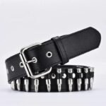 Ceinture Steampunk Gothique Punk Balles Clous