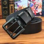 Ceinture Steampunk Homme Cuir Double Ardillon