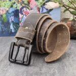 Ceinture Steampunk Homme Cuir Vieilli Rétro
