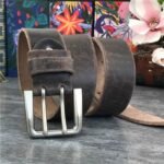 Ceinture Steampunk Homme Cuir Vieilli Rétro
