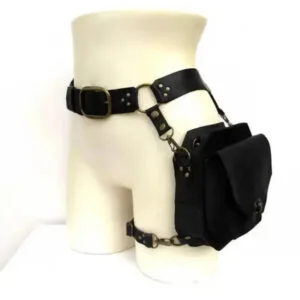 Ceinture Steampunk avec Poche Intégrée 2 ceinture avec poche steampunk