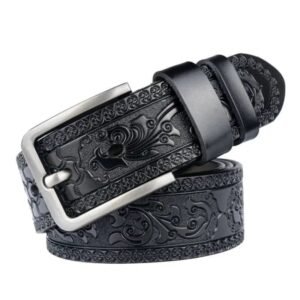 ceinture style western pour homme elegante noir 105cm roas300 126 1
