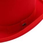 Chapeau Steampunk Haut De Forme Rouge
