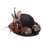 Chapeau Melon Steampunk Lunettes