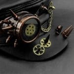 Chapeau Militaire Steampunk Touche Rétro - ROAS400%