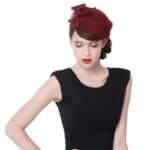 Chapeau Steampunk Voilette Élastique