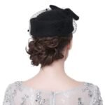 Chapeau Steampunk Voilette Élastique