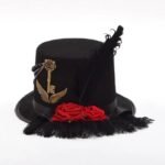 Chapeau Steampunk Chaîne Plume