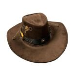 chapeau steampunk cowboy elegant en cuir roas300 205 1