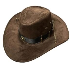 chapeau steampunk cowboy elegant en cuir roas300 403 1