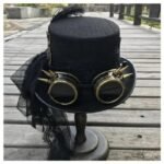 Chapeau Steampunk Dentelle Engrenages